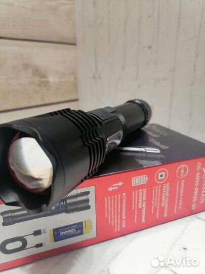 Мощный фонарь 2 поколение 5км