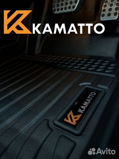 Ковры в салон 3D Kamatto Toyota Crown (S200)