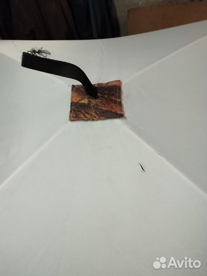 Зимняя палатка куб б/у однослойная 1.8х1.8 с полом