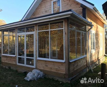 Остекление беседки теплое
