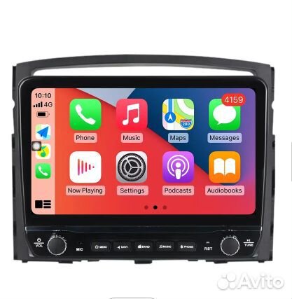 Mitsubishi pajero 4 2006-2014 Штатная магнитола