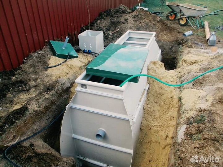 Септик для автомойки