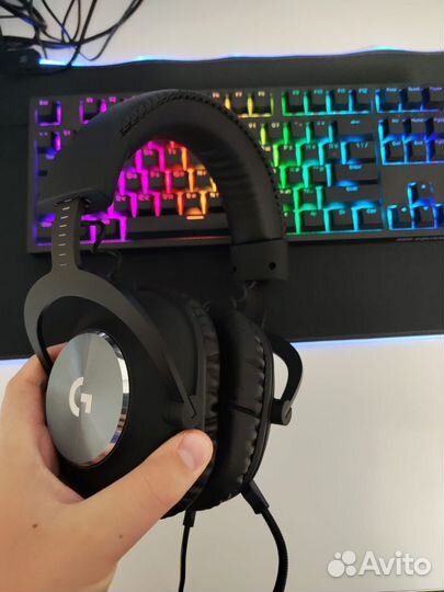 Новая гарнитура Logitech g pro x