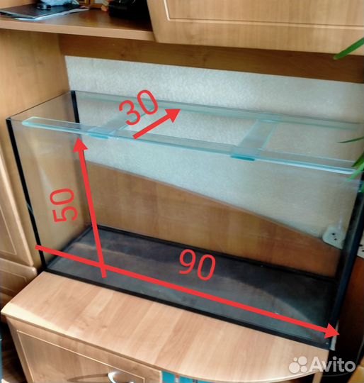 Аквариум для рыбок бу