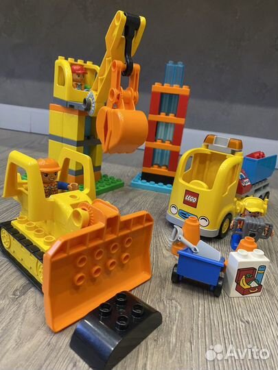 Конструктор lego duplo 10813 Большая стройплощадка