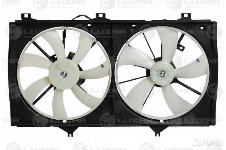 Крыльчатка с эл.мотором toyota camry (07) 2.4i