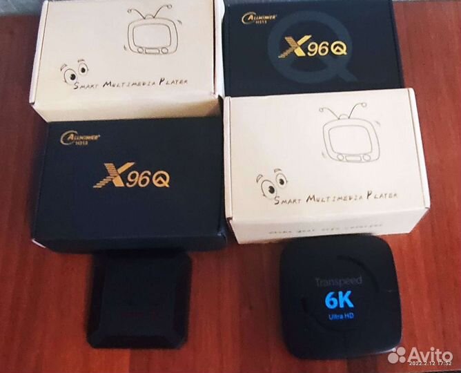 Приставка Андроид Смарт H96Q/MAX/мини/6К/Tox1