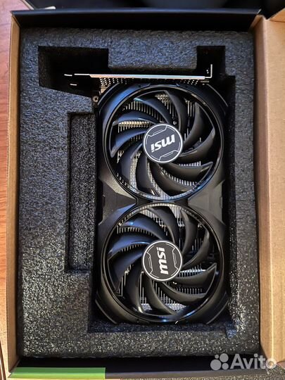 Видеокарта msi rtx 4060 ventus 2x black