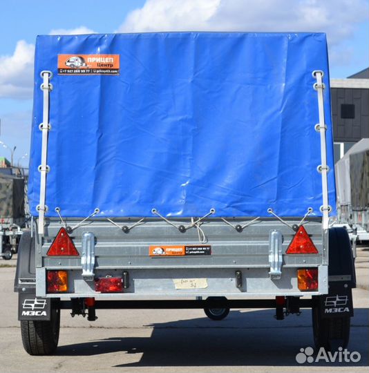 Прицеп легковой 2.5х1.4х1.1 м. мзса 817704