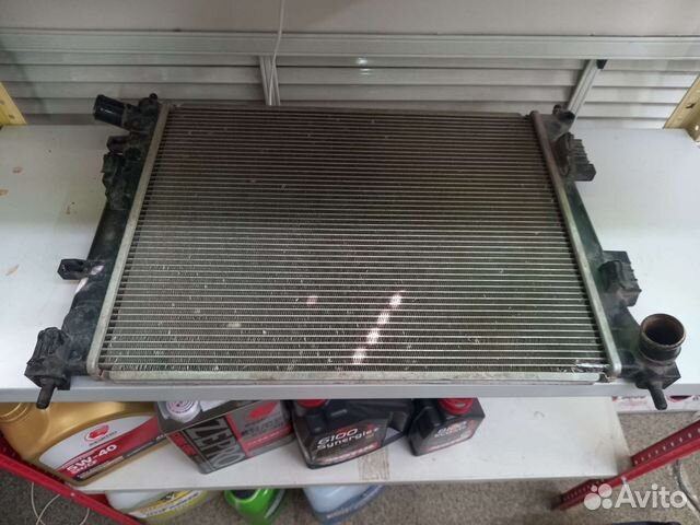 Радиатор охлаждения Solaris 10, Rio 10- M/T