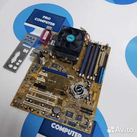 Материнская плата с процессором 939