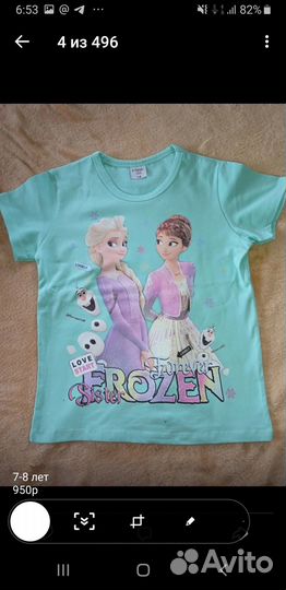 Футболки для девочки