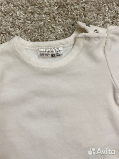 Сарафан и лонгслив 68, комплект