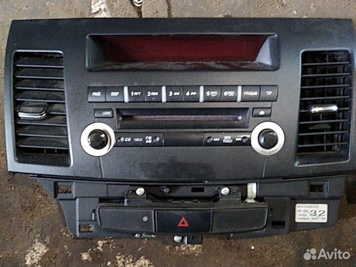 Штатная магнитола Mitsubishi Lancer 10 рестайлинг