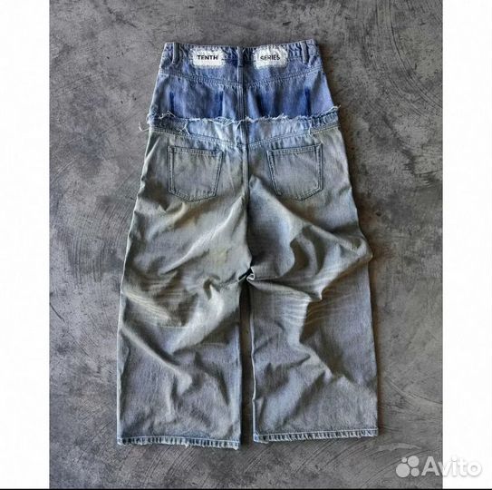 Джинсы Double waist Yori type