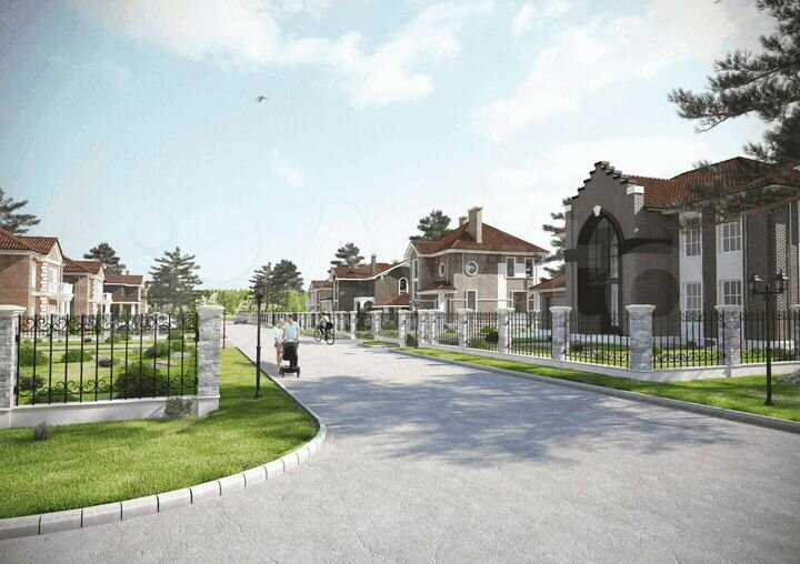 Дом 210 м² на участке 12 сот.