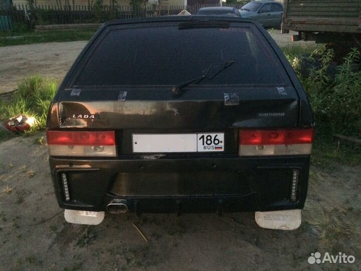 Задний бампер ваз 2109-15