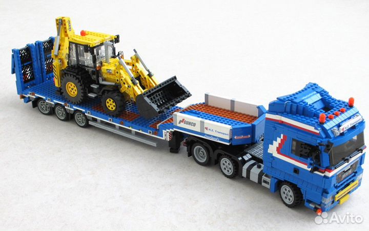 Lego модель тягачей, автобусов