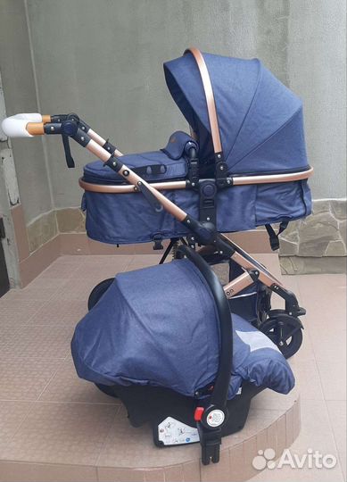 Коляска luxmom 3 в 1