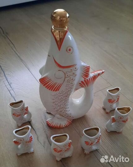 Фарфоровый набор Рыбки