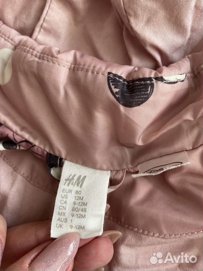 Пакет вещей на девочку 80-86