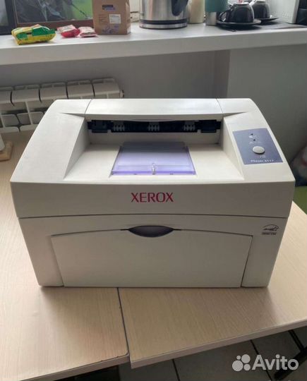 Принтер xerox phaser 3117, с комплектом проводов