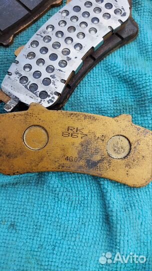 Передние колодки RK honda varadero XL 1000