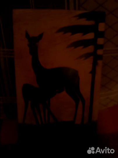 Панно деревянное