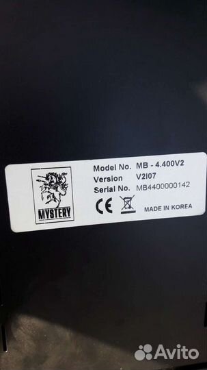 Усилитель mystery MB-4.400 V2