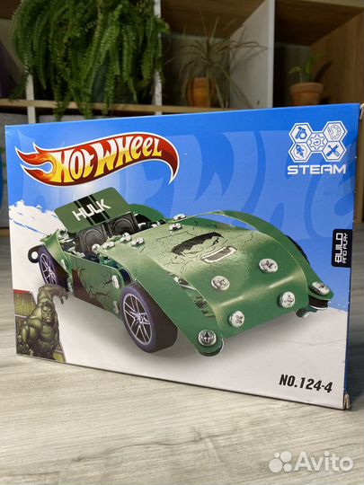 Железный конструктор машинки