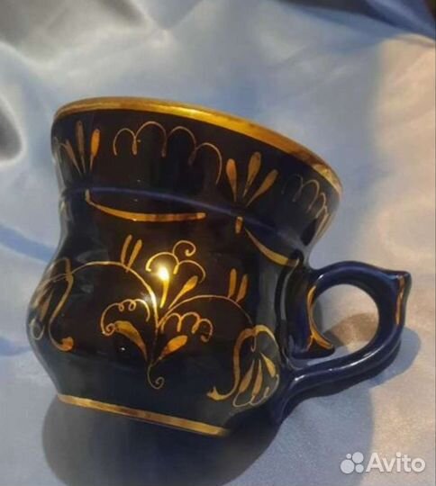 Чашка Гжель. Кобальт