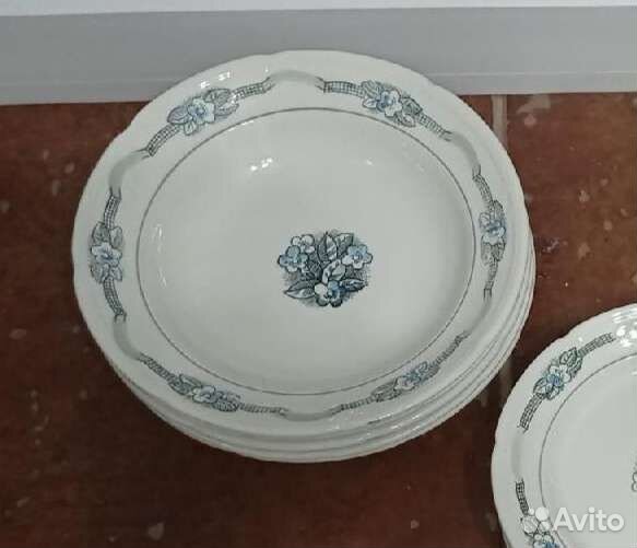 Набор столовой советской посуды зик (Конаково)