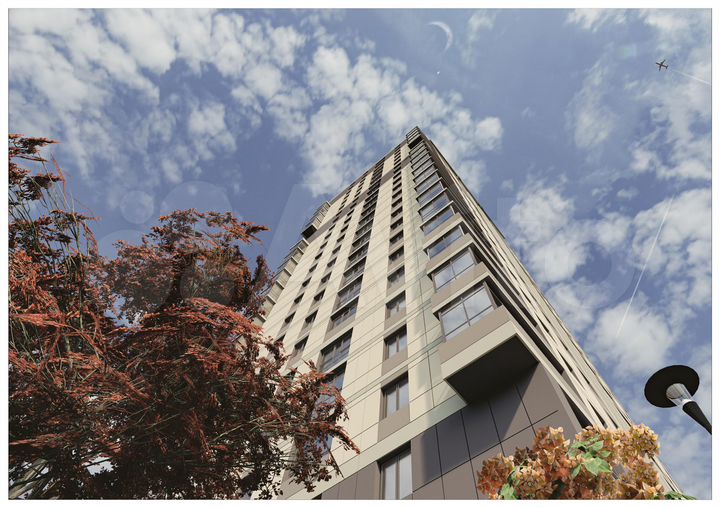 2-к. квартира, 69,1 м², 19/25 эт.