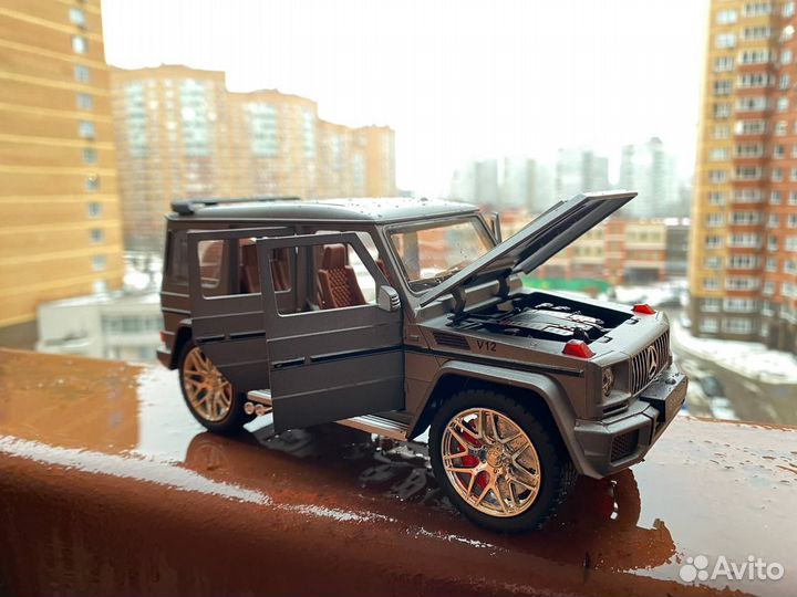 Модель металлическая Mercedes-Benz G-Class Гелик