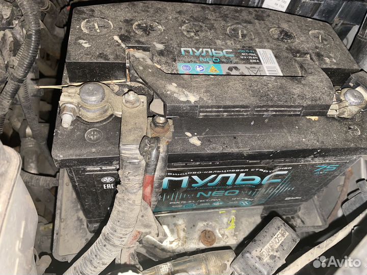 Аккумулятор 75 ah бу