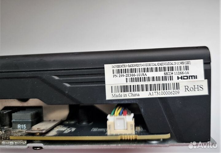 Видеокарта Sapphire Radeon RX 570 4 гб
