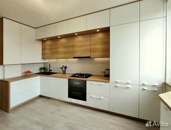 Кухонный гарнитур любой сложности под ключ