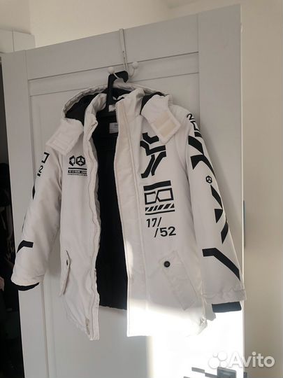 Пуховик куртка зимняя детская 134 futurino