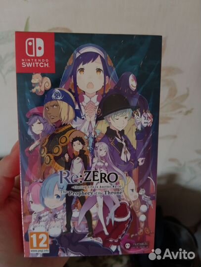 Re:zero - Starting Life nintendo switch