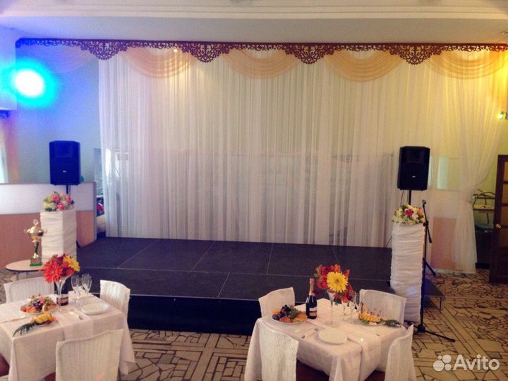 DJ аренда звука, света, проектора, экрана, пенная