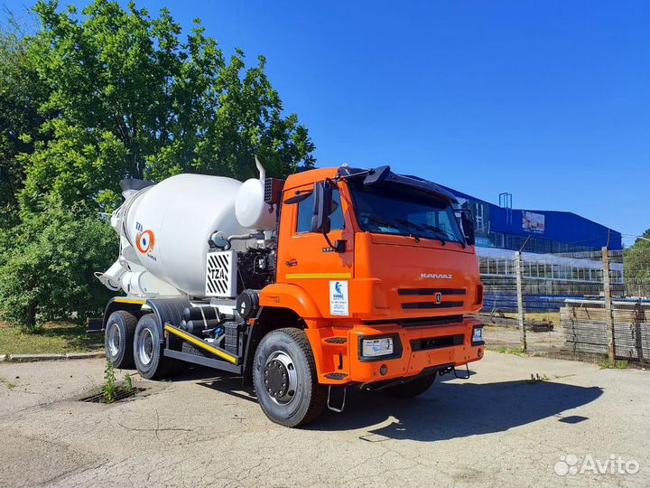 Автобетоносмеситель КамАЗ 6520 (АБС-8К-01), 2023