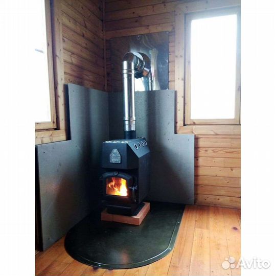 Печь отопительная дровяная Студент до 150 куб. м