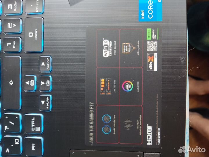 Игровой ноутбук Asus tuf gaming