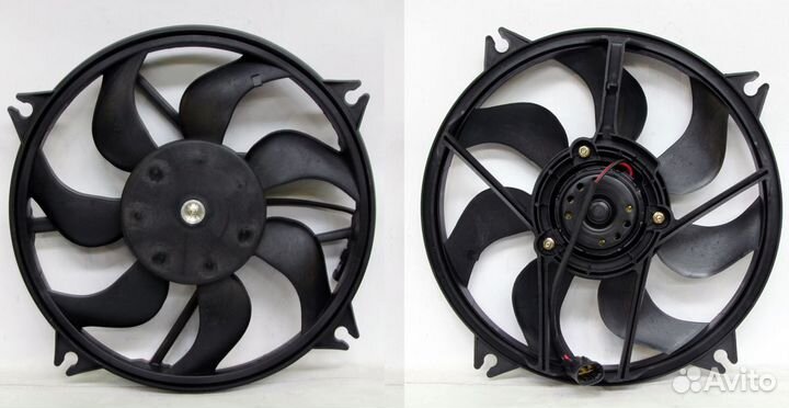 Вентилятор на пежо-ситроен