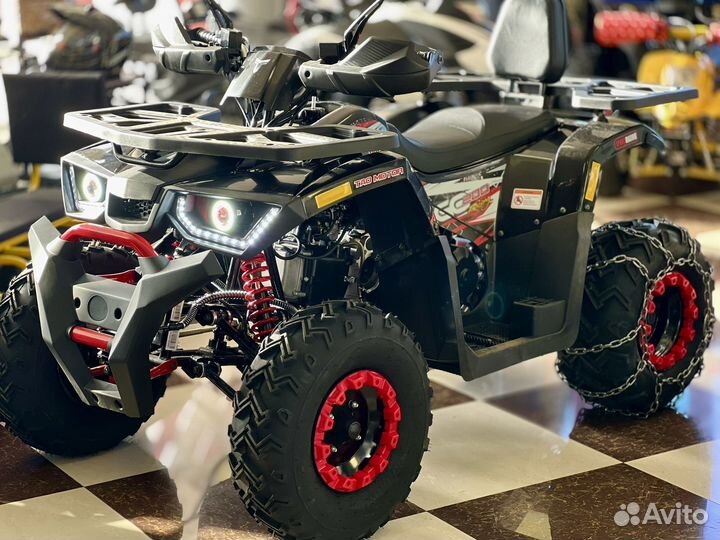 Квадроцикл на цепях