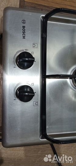 Варочная газовая панель 2 конфорки Bosch
