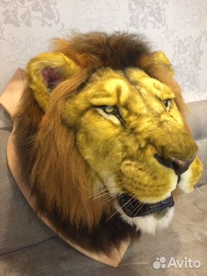 Чучело «голова льва» (муляж)