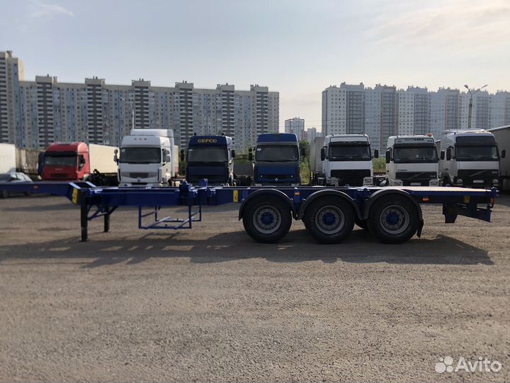 Полуприцеп контейнеровоз Schweriner CS, 1993