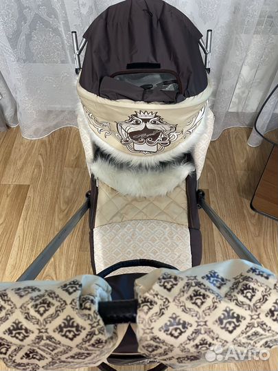 Детские санки коляска