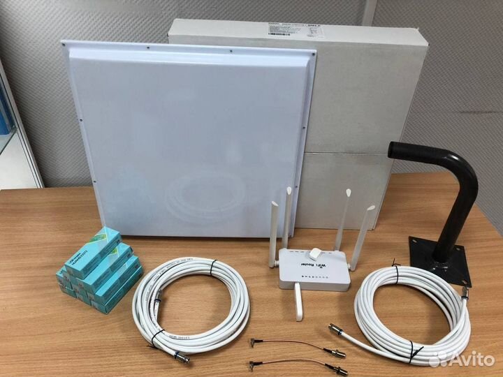 Безлимитный комплект интернет в частный дом/офис